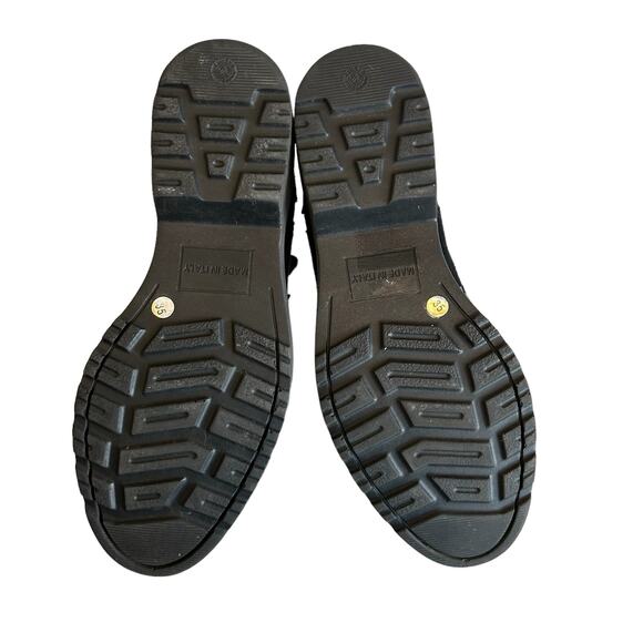 Michele Lopriore Parigi Leather Chelsea Boot 35 IT/5 US Black Minimalist Winter - Picture 9 of 10